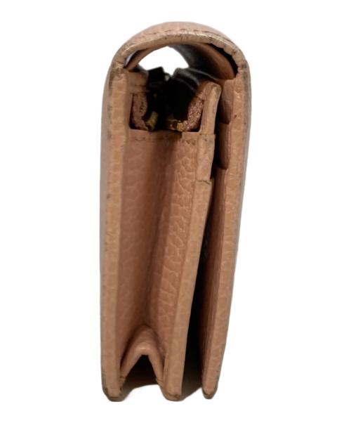 GUCCI（グッチ）GUCCI (グッチ) ダブルG カードケース ウォレット　456126 ピンクの古着・服飾アイテム