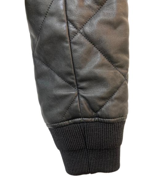 GIVENCHY（ジバンシィ）GIVENCHY (ジバンシィ) レザー切り替え フーデッド ジップアップジャケット　BM00CB60DH ブラック サイズ:48の古着・服飾アイテム