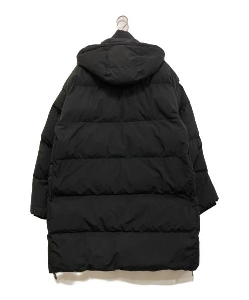 EMPORIO ARMANI（エンポリオアルマーニ）EMPORIO ARMANI (エンポリオアルマーニ) POLYAMIDE中綿コート ブラック サイズ:50の古着・服飾アイテム