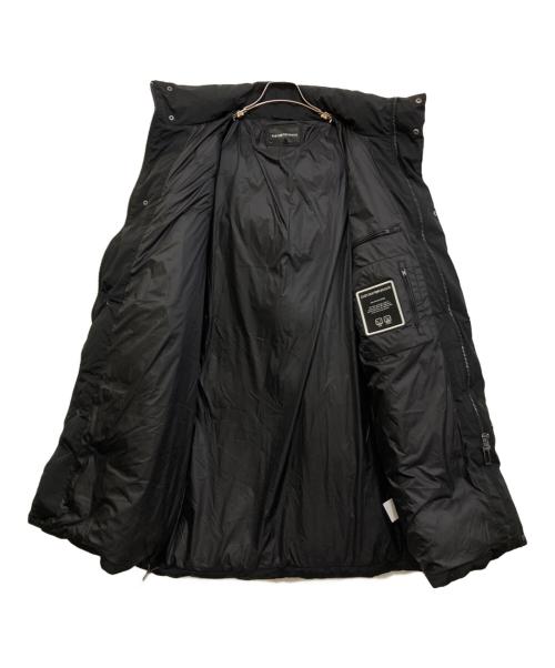 EMPORIO ARMANI（エンポリオアルマーニ）EMPORIO ARMANI (エンポリオアルマーニ) POLYAMIDE中綿コート ブラック サイズ:50の古着・服飾アイテム