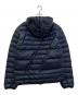 EMPORIO ARMANI (エンポリオアルマーニ) ラバーロゴダウンジャケット ネイビー サイズ:L：14000円