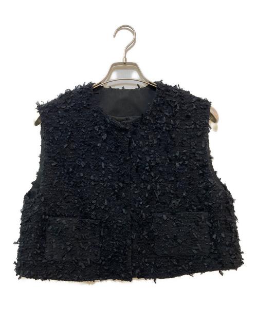 Gypsohila（ジプソフィア）Gypsohila (ジプソフィア) sucre gilet　GP-244-PR ネイビー サイズ:Freeの古着・服飾アイテム