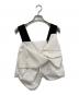 Gypsohila（ジプソフィア）の古着「Croissant Bustier　GPCF-509」｜ホワイト