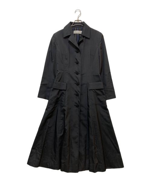 Christian Dior（クリスチャン ディオール）Christian Dior (クリスチャン ディオール) シルク混ナイロンコート ブラック サイズ:-の古着・服飾アイテム