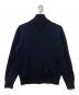 Zanone (ザノーネ) CHIOTO ミドルゲージ スタンドカラーニットカーディガン　7ETJP4 ZC239 ネイビー サイズ:48：18000円