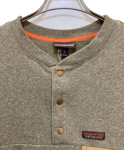 Patagonia（パタゴニア）Patagonia (パタゴニア) HEMP SWEAT SHIRT　21399 ブラウン サイズ:Ｓの古着・服飾アイテム