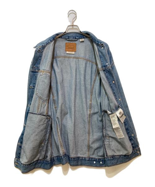LEVI'S PReMIUM（リーバイス プレミアム）LEVI'S PReMIUM (リーバイスプレミアム) ベルテッドロングデニムジャケット インディゴ サイズ:Sの古着・服飾アイテム