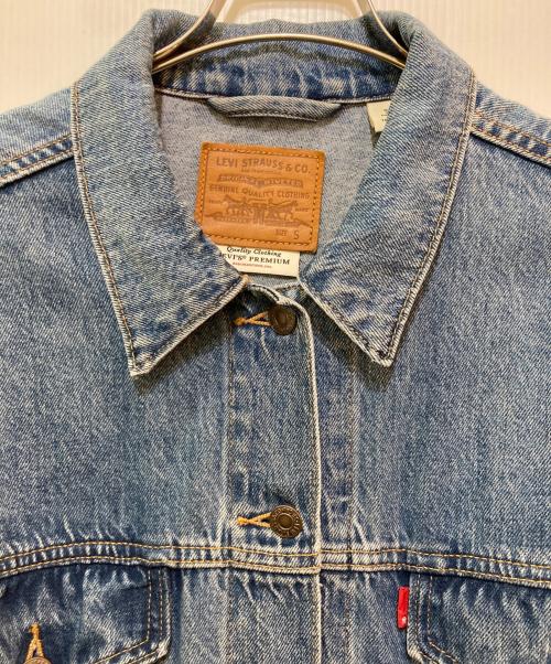 LEVI'S PReMIUM（リーバイス プレミアム）LEVI'S PReMIUM (リーバイスプレミアム) ベルテッドロングデニムジャケット インディゴ サイズ:Sの古着・服飾アイテム