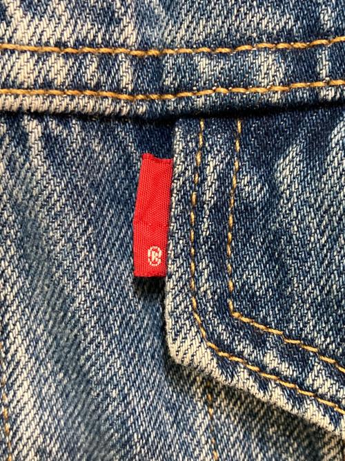 LEVI'S PReMIUM（リーバイス プレミアム）LEVI'S PReMIUM (リーバイスプレミアム) ベルテッドロングデニムジャケット インディゴ サイズ:Sの古着・服飾アイテム