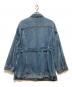 LEVI'S PReMIUM (リーバイスプレミアム) ベルテッドロングデニムジャケット インディゴ サイズ:S：8000円