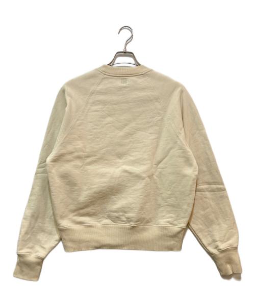 ami（アミ）ami (アミ) ロゴスウェット　USW002.747 アイボリー サイズ:Sの古着・服飾アイテム