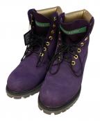 Timberlandティンバーランド）の古着「PREMIUM WATERPROOF BOOT」｜パープル