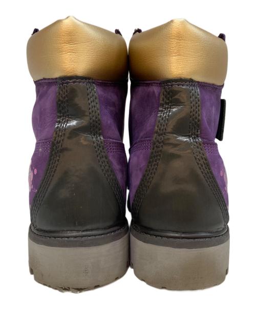 Timberland（ティンバーランド）Timberland (ティンバーランド) PREMIUM WATERPROOF BOOT パープル サイズ:8の古着・服飾アイテム