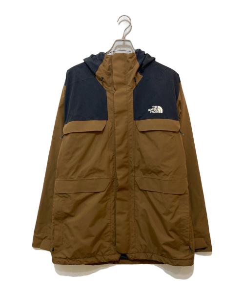 THE NORTH FACE（ザ ノース フェイス）THE NORTH FACE (ザ ノース フェイス) GATEKEEPER TRICLIMATE JACKET ブラウン サイズ:XLの古着・服飾アイテム