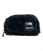 SUPREME×THE NORTH FACEシュプリーム×ザ ノース フェイス）の古着「Faux Fur Waist Bag」｜ブラック