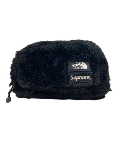 SUPREME（シュプリーム）Supreme (シュプリーム) THE NORTH FACE (ザ ノース フェイス) Faux Fur Waist Bag ブラック サイズ:-の古着・服飾アイテム