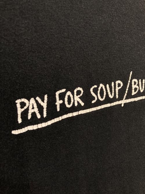 SUPREME（シュプリーム）SUPREME (シュプリーム) Basquiat Pay For Soup Tee ブラック サイズ:Mの古着・服飾アイテム