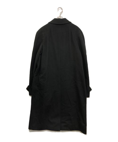 BURBERRY LONDON（バーバリーロンドン）BURBERRY LONDON (バーバリーロンドン) ライナー付ノバチェックラムウールステンカラーコート ブラック サイズ:50の古着・服飾アイテム