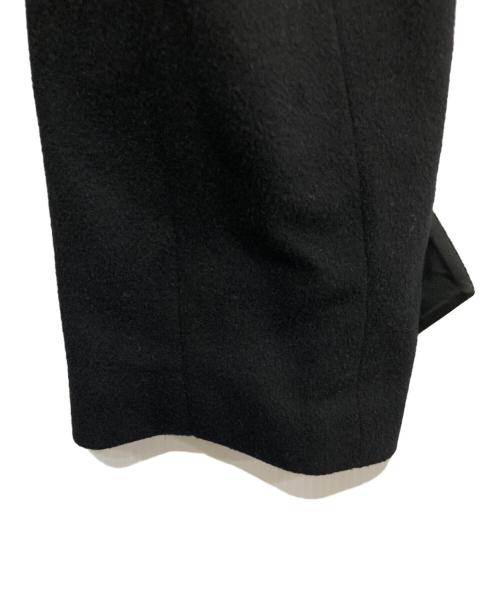 BURBERRY LONDON（バーバリーロンドン）BURBERRY LONDON (バーバリーロンドン) ライナー付ノバチェックラムウールステンカラーコート ブラック サイズ:50の古着・服飾アイテム