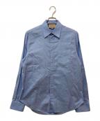 GUCCIグッチ）の古着「Boxy-Fit Shirt」｜ブルー