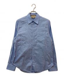 GUCCI（グッチ）の古着「Boxy-Fit Shirt」｜ブルー
