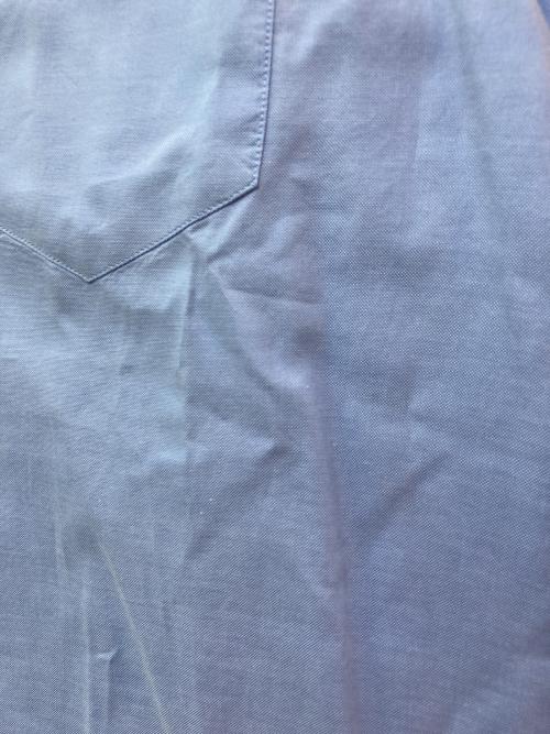 GUCCI（グッチ）GUCCI (グッチ) Boxy-Fit Shirt ブルー サイズ:38/15の古着・服飾アイテム