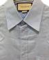 GUCCI (グッチ) Boxy-Fit Shirt ブルー サイズ:38/15：13000円