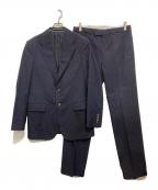 GUCCIグッチ）の古着「ウール セットアップ　673187」｜ネイビー