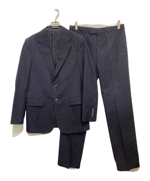 GUCCI（グッチ）GUCCI (グッチ) ウール セットアップ　673187 ネイビー サイズ:46の古着・服飾アイテム