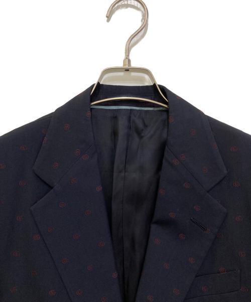 GUCCI（グッチ）GUCCI (グッチ) ウール セットアップ　673187 ネイビー サイズ:46の古着・服飾アイテム