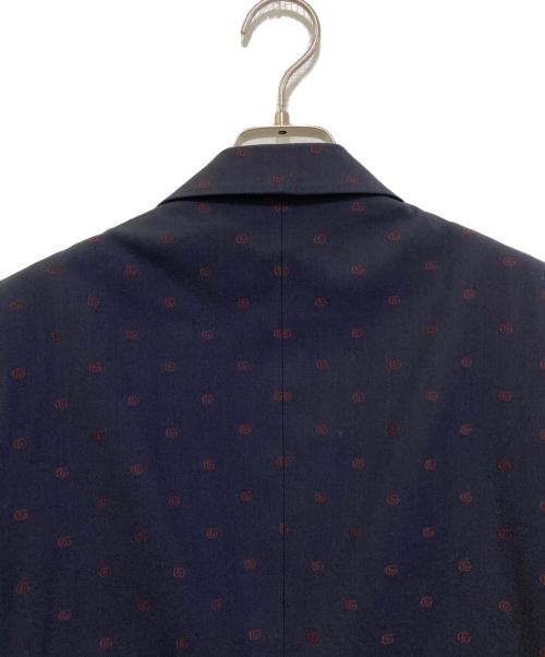 GUCCI（グッチ）GUCCI (グッチ) ウール セットアップ　673187 ネイビー サイズ:46の古着・服飾アイテム