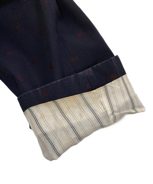 GUCCI（グッチ）GUCCI (グッチ) ウール セットアップ　673187 ネイビー サイズ:46の古着・服飾アイテム