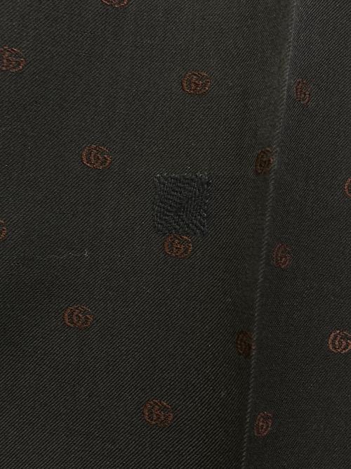 GUCCI（グッチ）GUCCI (グッチ) ウール セットアップ　673187 ネイビー サイズ:46の古着・服飾アイテム