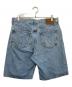Calvin Klein (カルバンクライン) 90`sバギーデニムハーフパンツ ブルー サイズ:34：5000円