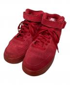 NIKEナイキ）の古着「AIR FORCE 1 MID 07」｜レッド