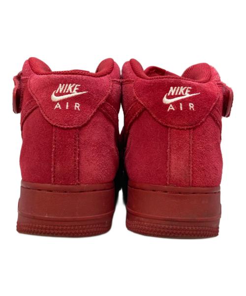 NIKE（ナイキ）NIKE (ナイキ) AIR FORCE 1 MID 07 レッド サイズ:27の古着・服飾アイテム