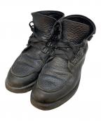 DSQUARED2ディースクエアード）の古着「レザーブーツ」｜ブラック