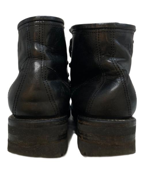 DSQUARED2（ディースクエアード）DSQUARED2 (ディースクエアード) レザーブーツ ブラック サイズ:40の古着・服飾アイテム