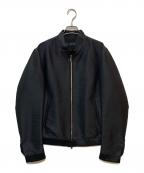 DSQUARED2ディースクエアード）の古着「ジップアップブルゾン」｜ブラック