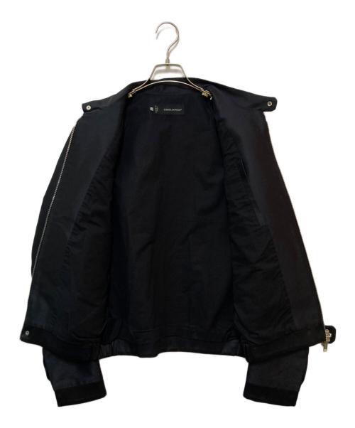 DSQUARED2（ディースクエアード）DSQUARED2 (ディースクエアード) ジップアップブルゾン ブラック サイズ:48の古着・服飾アイテム