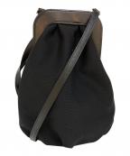 HIROKO HAYASHIヒロコ ハヤシ）の古着「POLARIS（ポラリス） 縦型ショルダーバッグ」｜ブラック