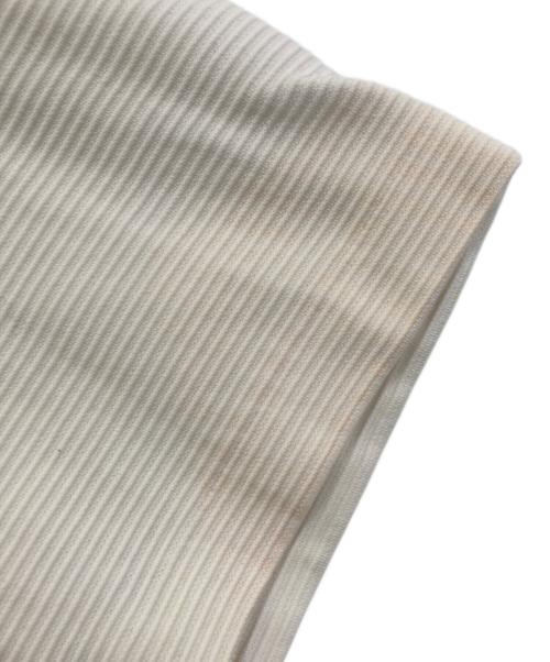ISSEY MIYAKE MEN（イッセイミヤケメン）ISSEY MIYAKE MEN (イッセイミヤケメン) エンボスプリーツボーダーTシャツ　ME83JK143 マルチカラー サイズ:2の古着・服飾アイテム