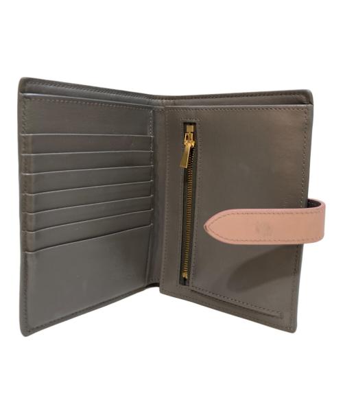 CELINE（セリーヌ）CELINE (セリーヌ) Medium Strap Wallet グレーの古着・服飾アイテム