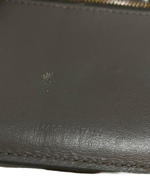 CELINE（セリーヌ）CELINE (セリーヌ) Medium Strap Wallet グレーの古着・服飾アイテム