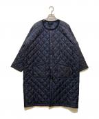 LAVENHAMラベンハム）の古着「キルティングコート」｜ネイビー