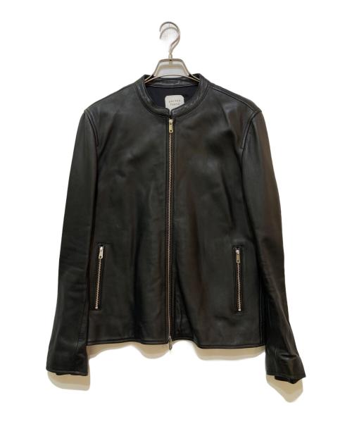 UNITED TOKYO（ユナイテッドトーキョー）UNITED TOKYO (ユナイテッドトーキョー) ラムレザージャケット ブラック サイズ:3の古着・服飾アイテム