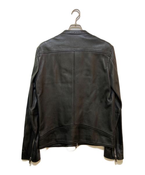 UNITED TOKYO（ユナイテッドトーキョー）UNITED TOKYO (ユナイテッドトーキョー) ラムレザージャケット ブラック サイズ:3の古着・服飾アイテム