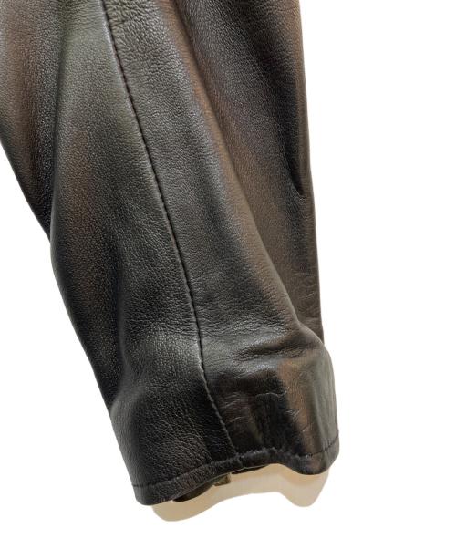 UNITED TOKYO（ユナイテッドトーキョー）UNITED TOKYO (ユナイテッドトーキョー) ラムレザージャケット ブラック サイズ:3の古着・服飾アイテム