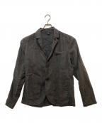 JAMES PERSEジェームスパース）の古着「リネンテーラードジャケット」｜グレー