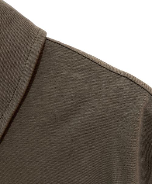 JAMES PERSE（ジェームスパース）JAMES PERSE (ジェームスパース) コットンジャージー ロングスリーブシャツ ブラウン サイズ:1の古着・服飾アイテム